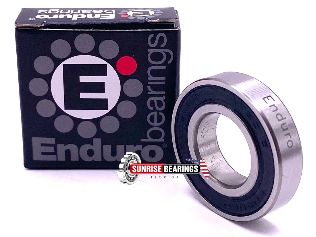 ENDURO MR15307 LLU/LLB Ball Bearing, Rubber Sealed 15x30x7 mm