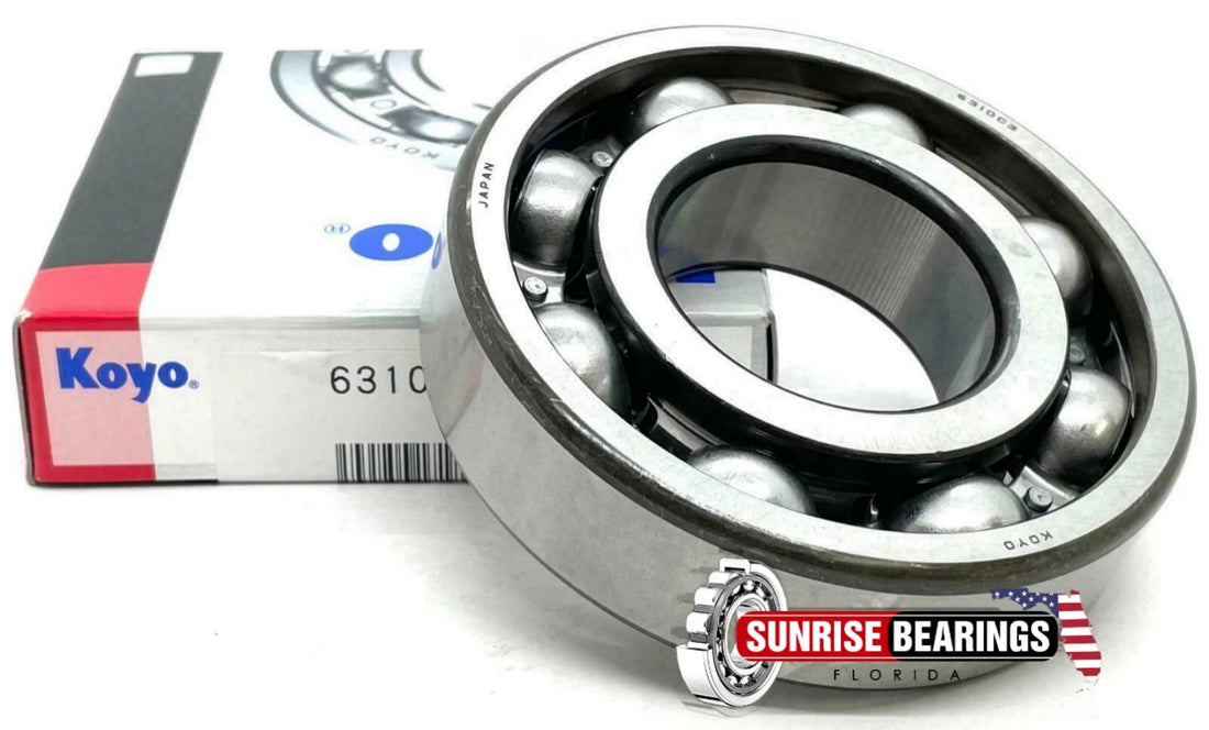 KOYO Japan 6310 C3 Deep Groove Ball Bearing, OPEN Type, No Seals 50x110x27 mm