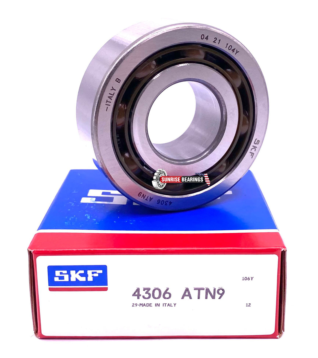 SKF 4306 ATN9 Double-Row Deep Groove Ball Bearing 30x72x27 mm