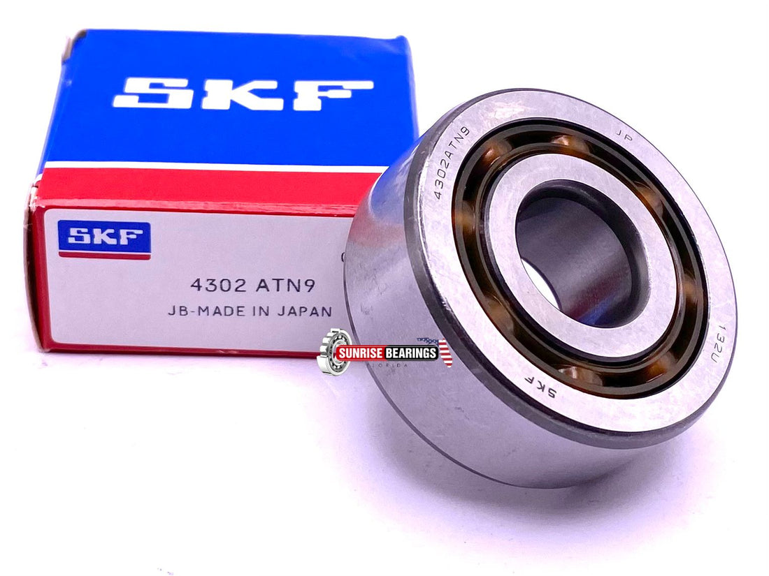 SKF 4302 ATN9 Deep Groove Ball Bearing Double Row 15x42x17 mm