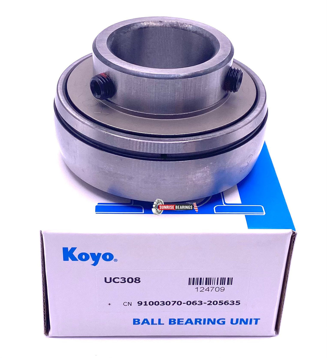 KOYO UC308 Radial Insert Ball Bearing 40x90x52 mm