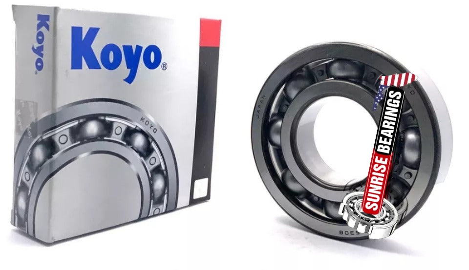 KOYO Japan 6308 Deep Groove Ball Bearing, OPEN Type, No Seals  40x90x23 mm