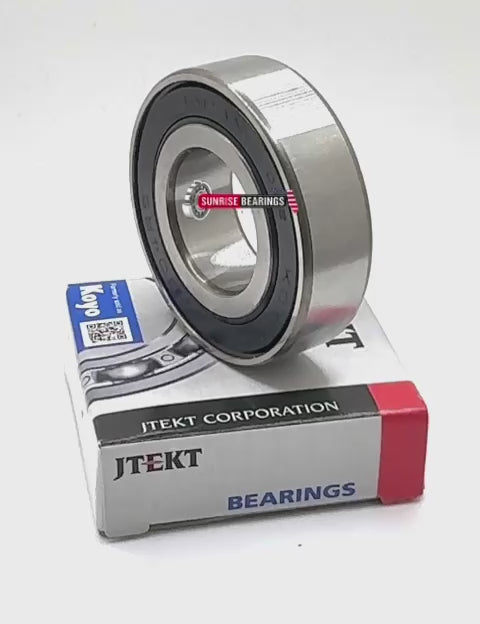 KOYO 6004 2RS C3 Deep Groove Ball Bearing, Rubber Sealed 20x42x12 mm