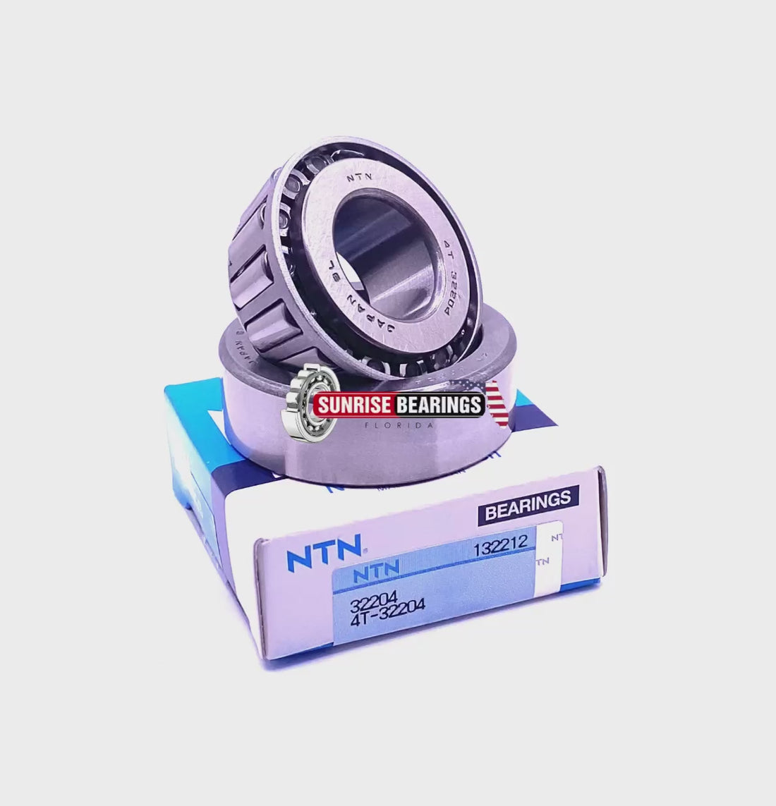 NTN Japan 32204 Tapered Roller Besaring 20x47x15.250 mm