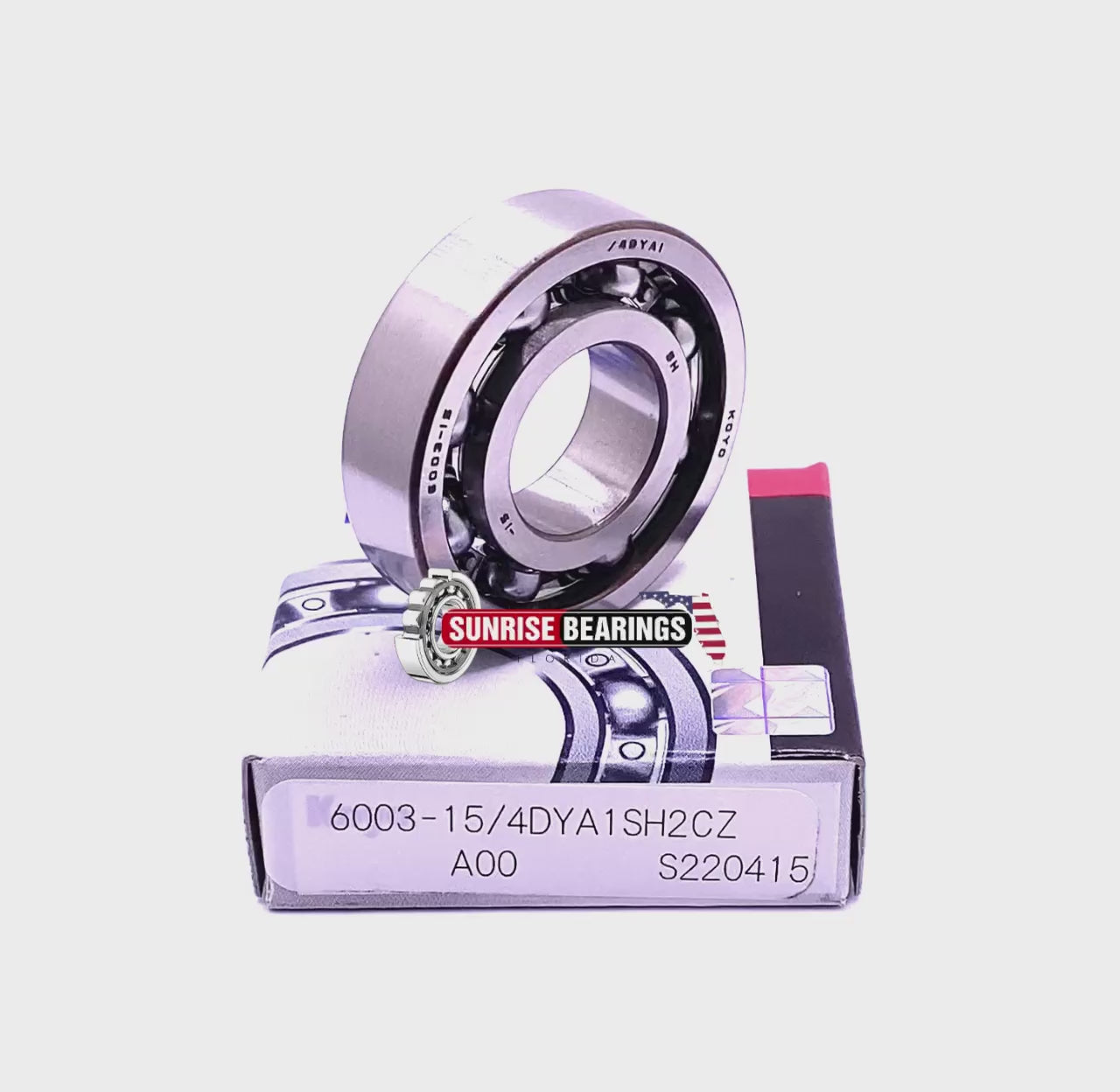 KOYO 6003-15 /4DYA Bal Bearing for Honda 91006-Krn-A01 17x38x10 mm