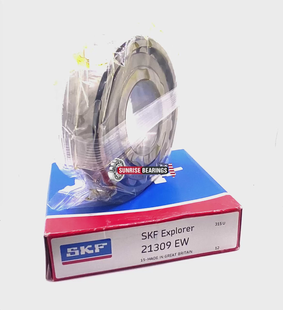 SKF 21309  EW Spherical Roller Bearing 45x100x25 mm