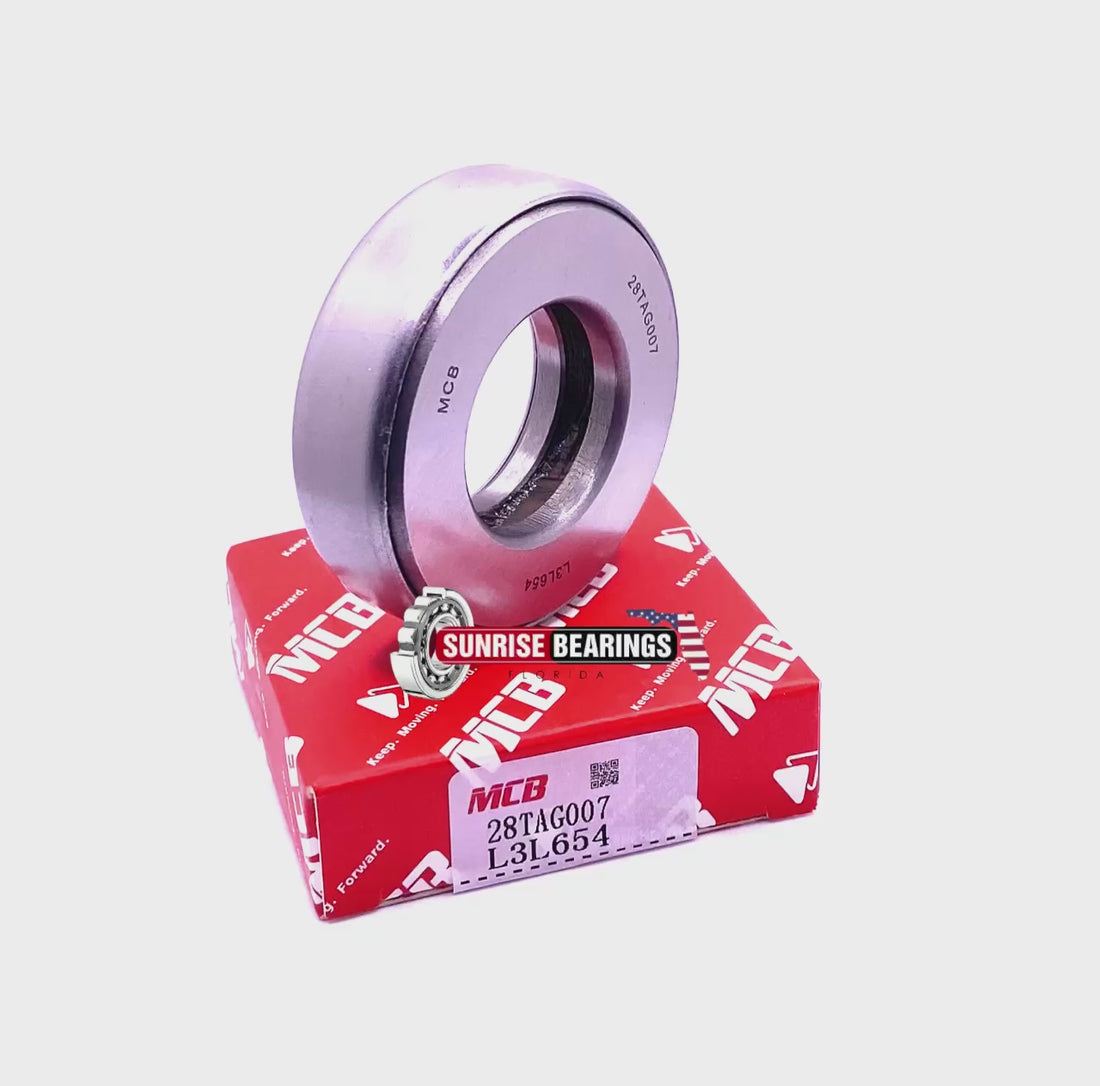 MCB 28TAG007 THRUST BEARING for CATERPILLAR A0000-14746 28x56x16 mm