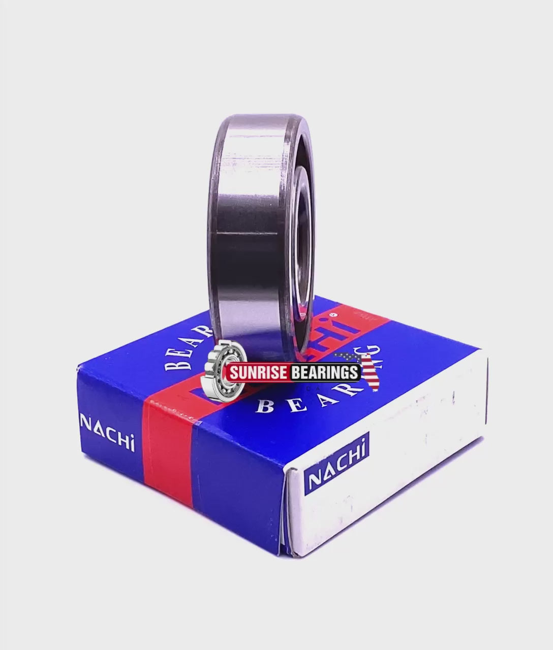 NACHI 6204 Deep Groove Ball Bearing, Open Type No Seals 20x47x14