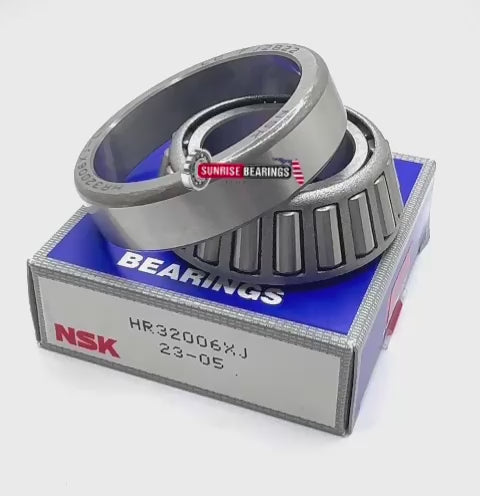 NSK Japan 32006 XJ Tapered Roller Bearing 30x55x17 mm