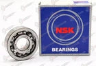 NSK 608 M C3 E Miniature Deep Groove Ball Bearing Open, No Seals 8x22x7 mm