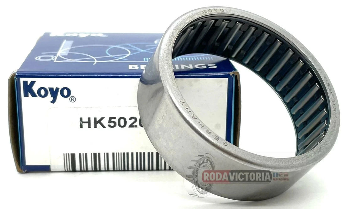 Koyo HK5020 B Needle Roller Bearing Caged Drawn Cup Steel Cage 50x58x20 mm