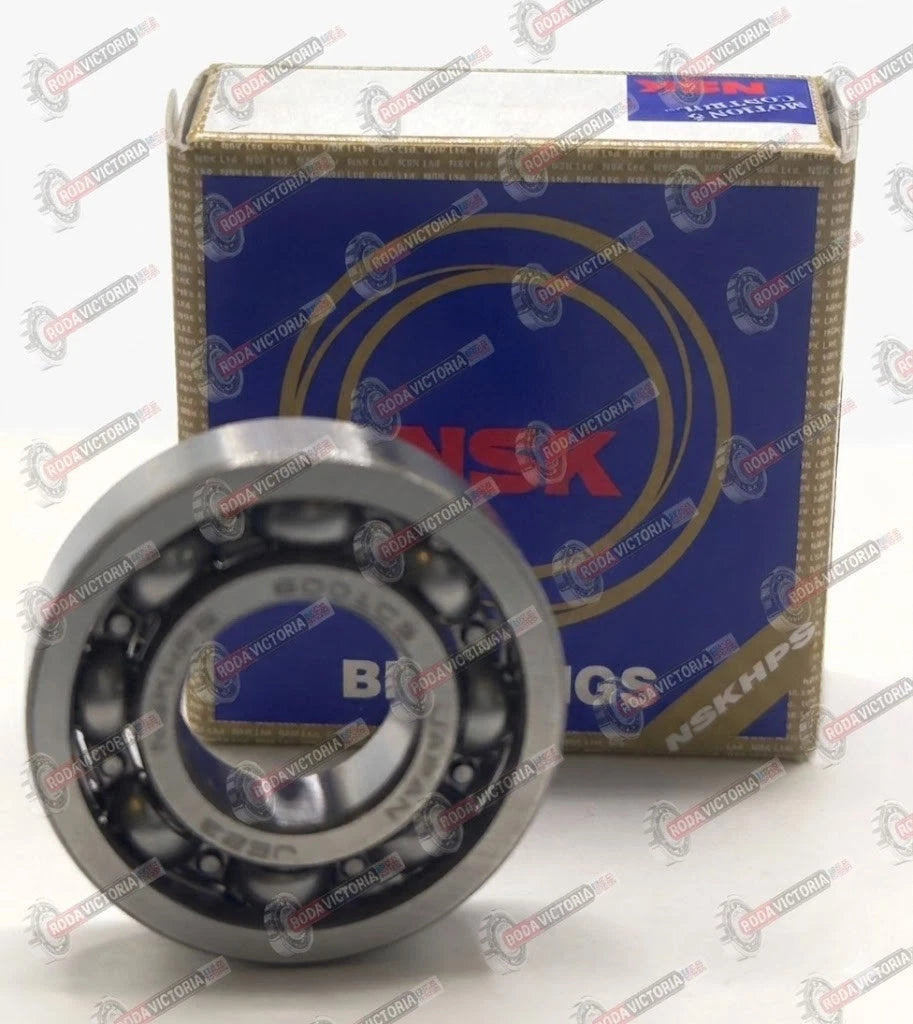 NSK 6001 C3 E Deep groove Ball Bearing, Open Type, No Seals 12x28x8 mm