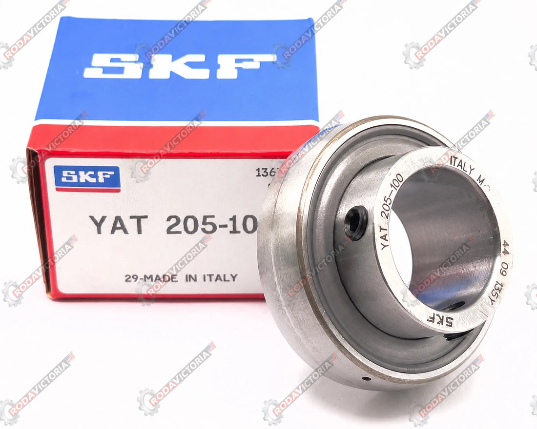SKF YAT205-100 Insert Ball Bearing 1" Bore GAY100 NPP-B-AS2/V 25.4x52x27.2 mm