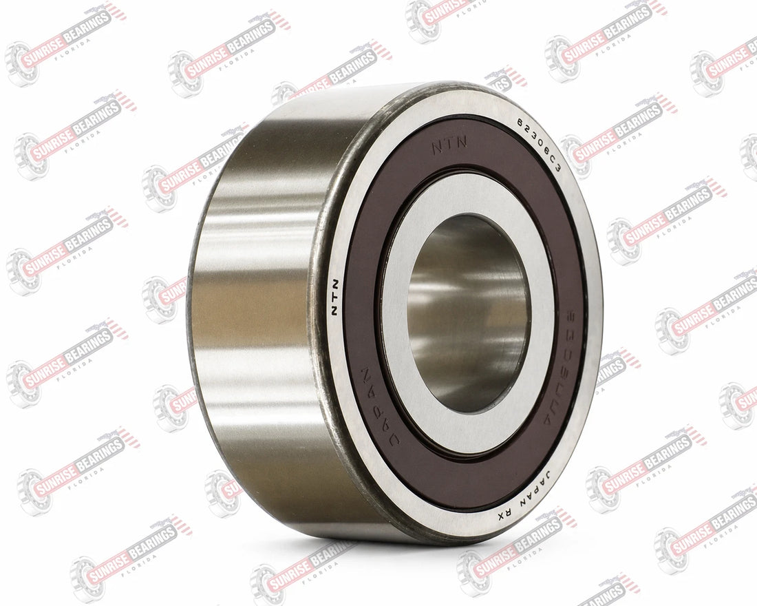 NTN Japan 62306 X1LLUAC3/2EQ2 Alternator Ball Bearing, Rubber Sealed 30x72x27 mm