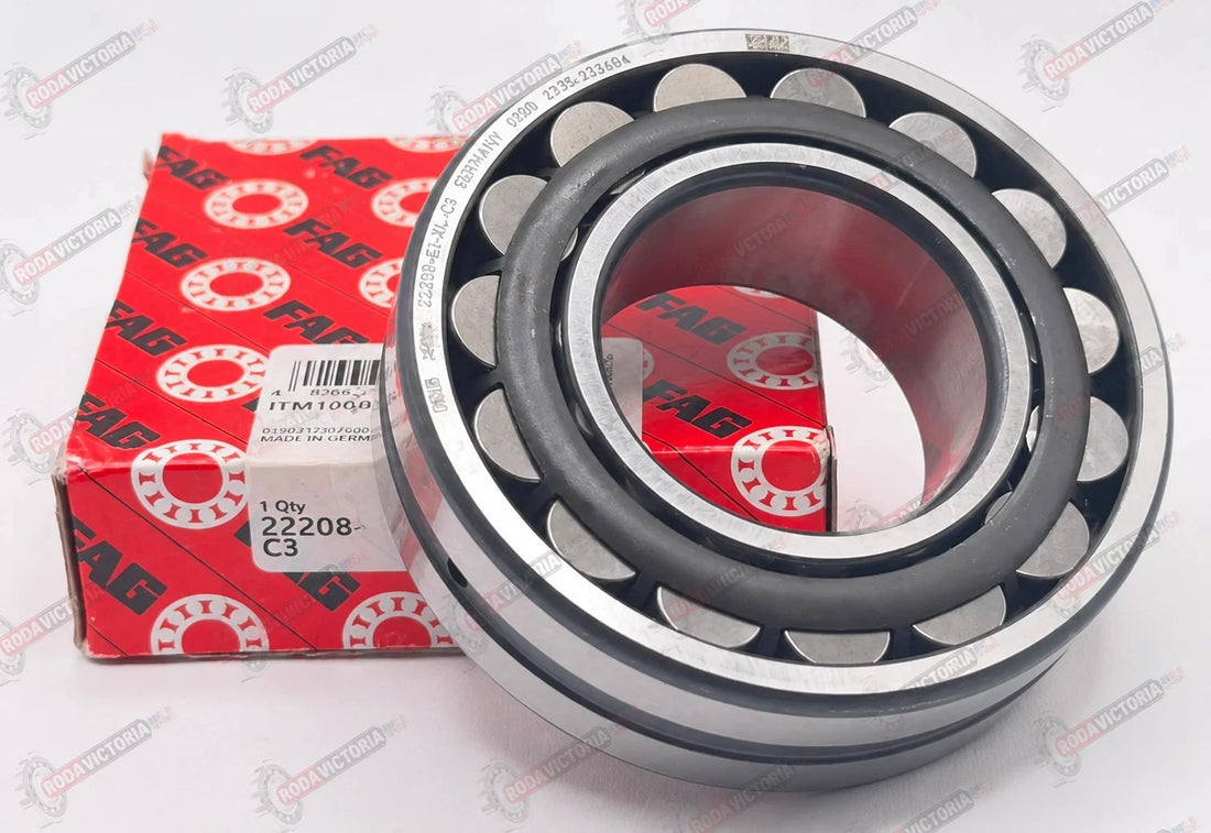 FAG 22208 E1 XL K C3 Spherical Roller Bearing Tapered Bore 40x80x23 mm