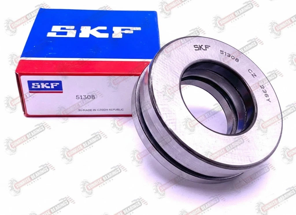 SKF 51308 Axial Deep Groove Ball Bearing 40x78x26 mm