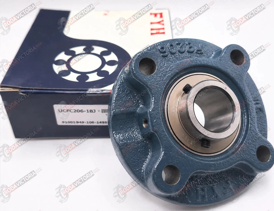 FSY UCFC206-18 Round Flanged Bearing Unit 1-1/8" Bore