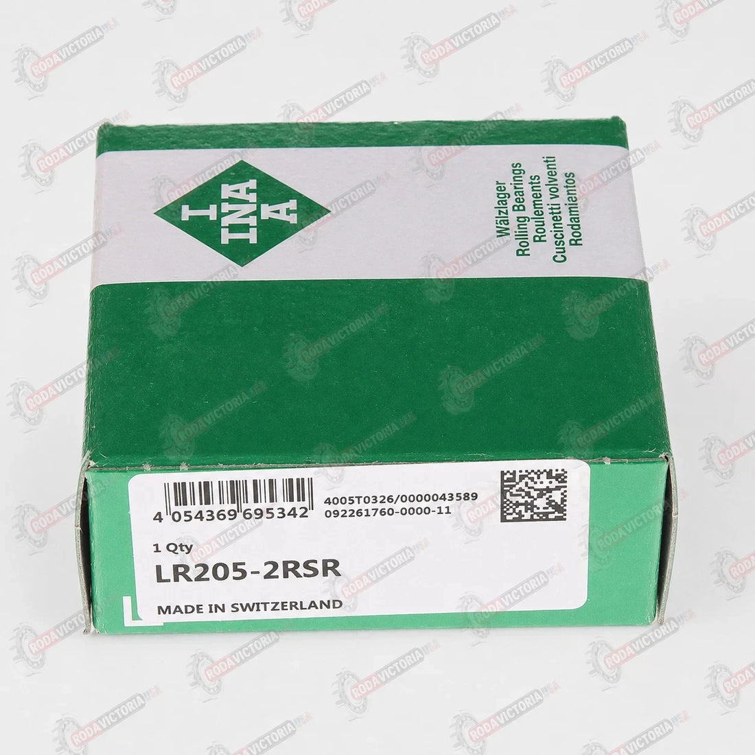 INA LR205 2RSR Support Roller / Yoke Type Track Roller 25x62x15 mm