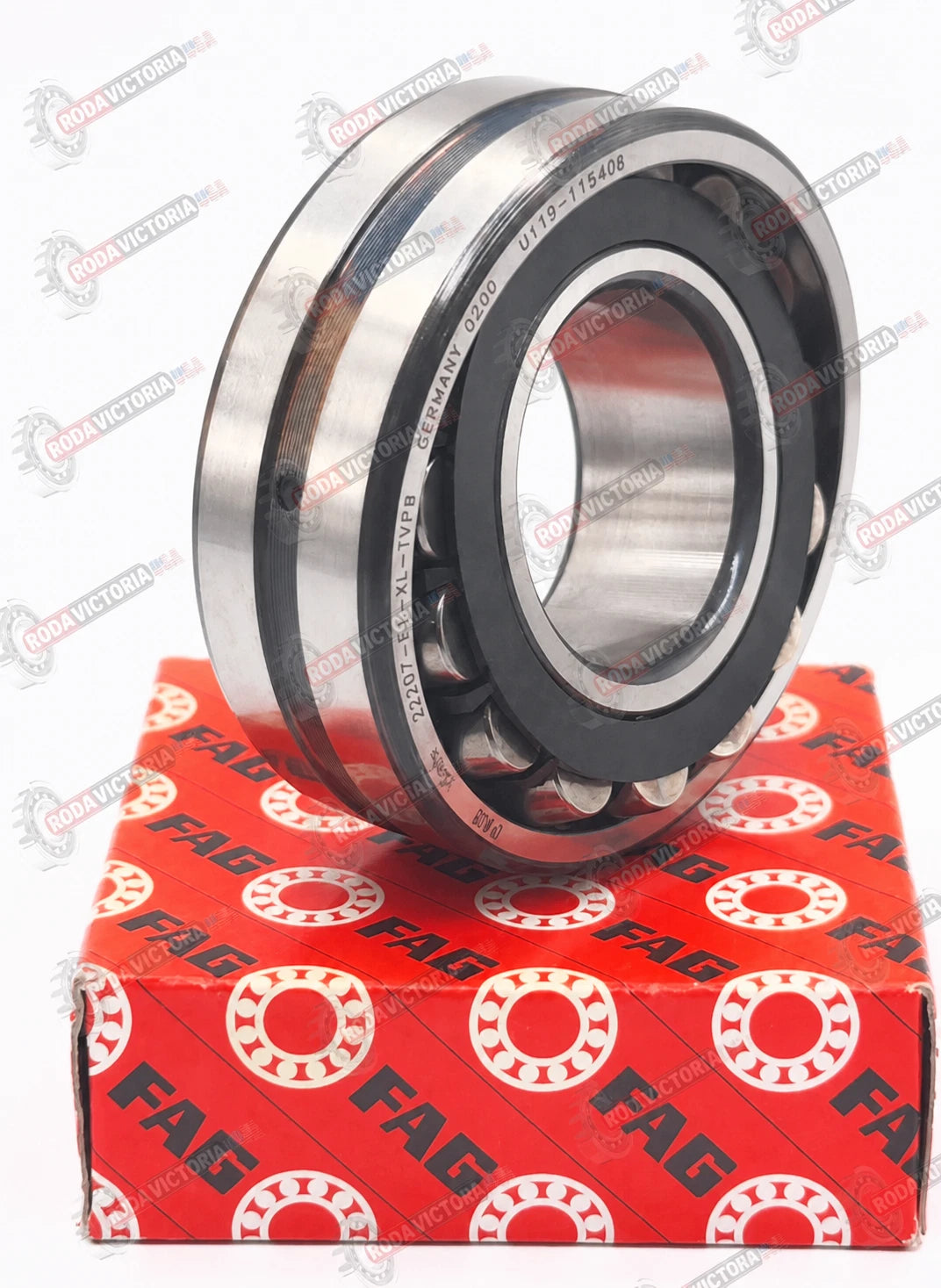 FAG 22207 E1 XL TVPB C3 Spherical Roller Bearing Tapered Bore 35x72x23 mm