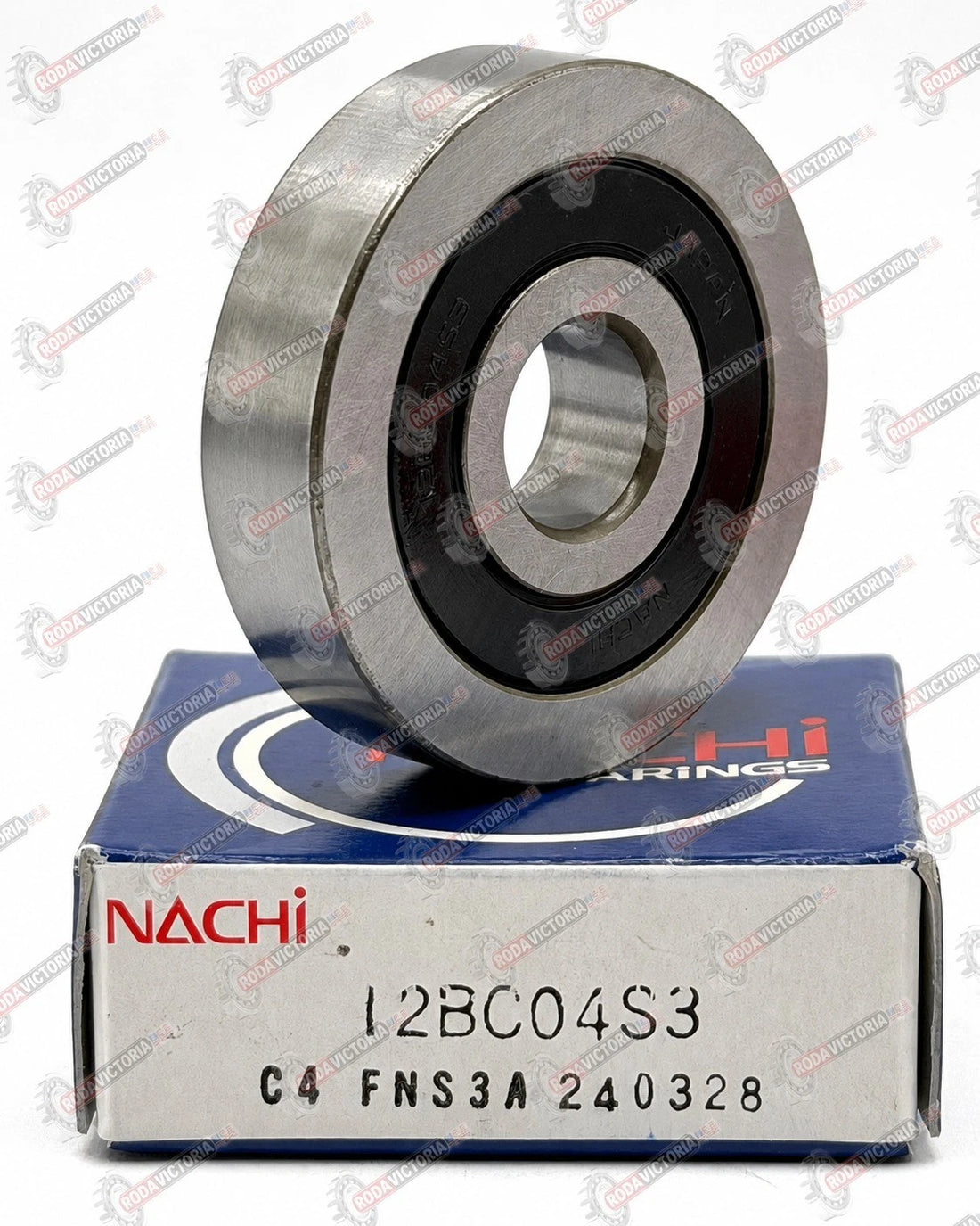 NACHI 12BC04 Alternator Bearing for Toyota 90363-12004 PFI B12-53D 12x40x10 mm