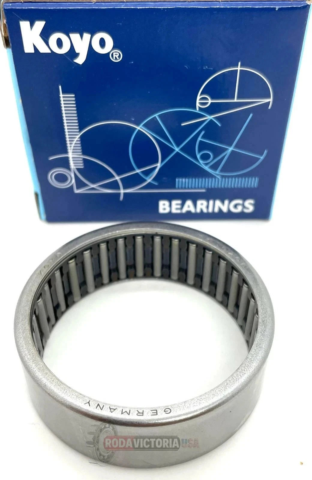 Koyo HK5020 B Needle Roller Bearing Caged Drawn Cup Steel Cage 50x58x20 mm