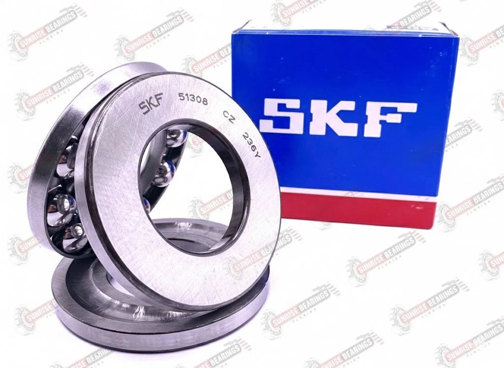SKF 51308 Axial Deep Groove Ball Bearing 40x78x26 mm
