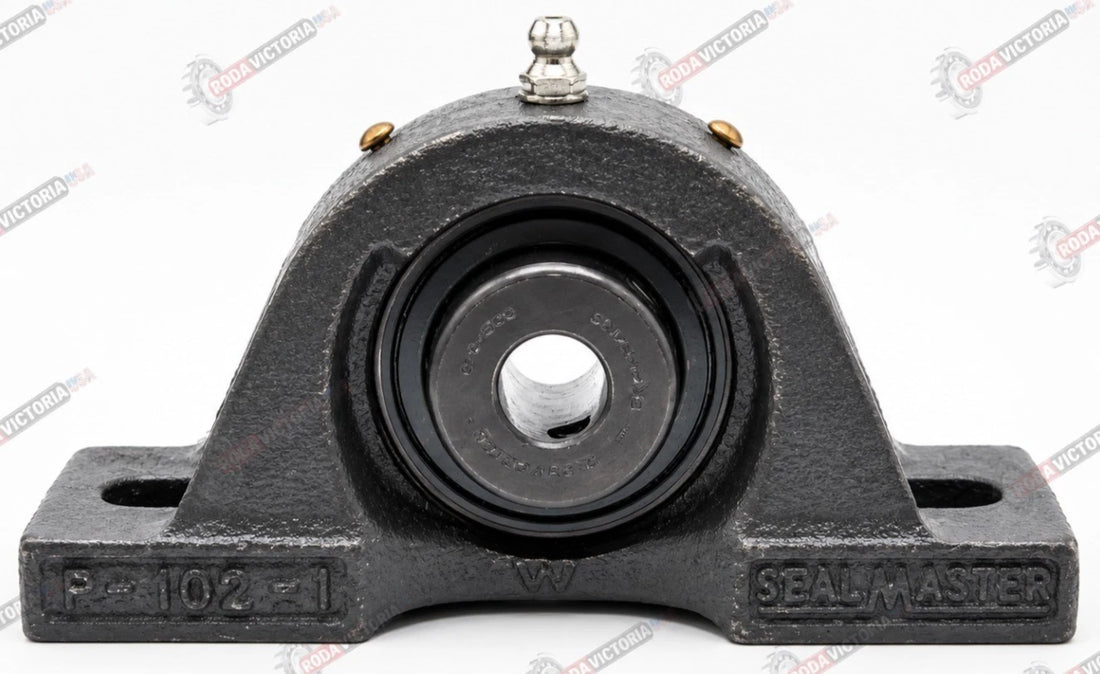 Sealmaster NP8 Housing and Bearing Assembly 1/2" Bore