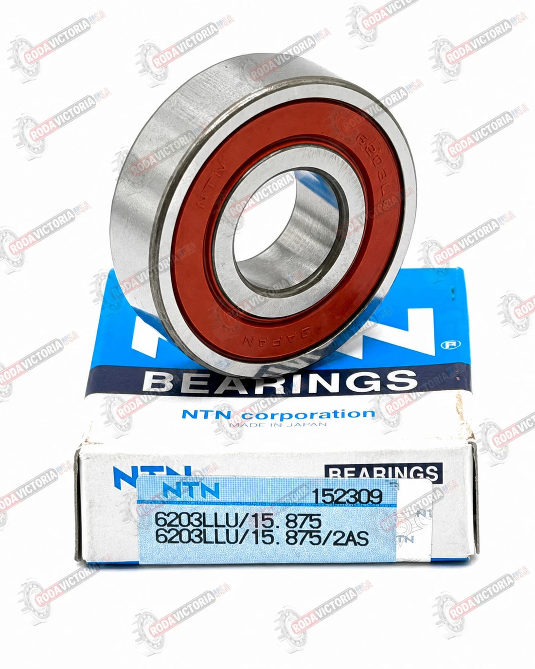 NTN 6203/15.875LLU Deep Groove Ball Bearing 6203 5/8" 2RS 15.88x40x12 mm