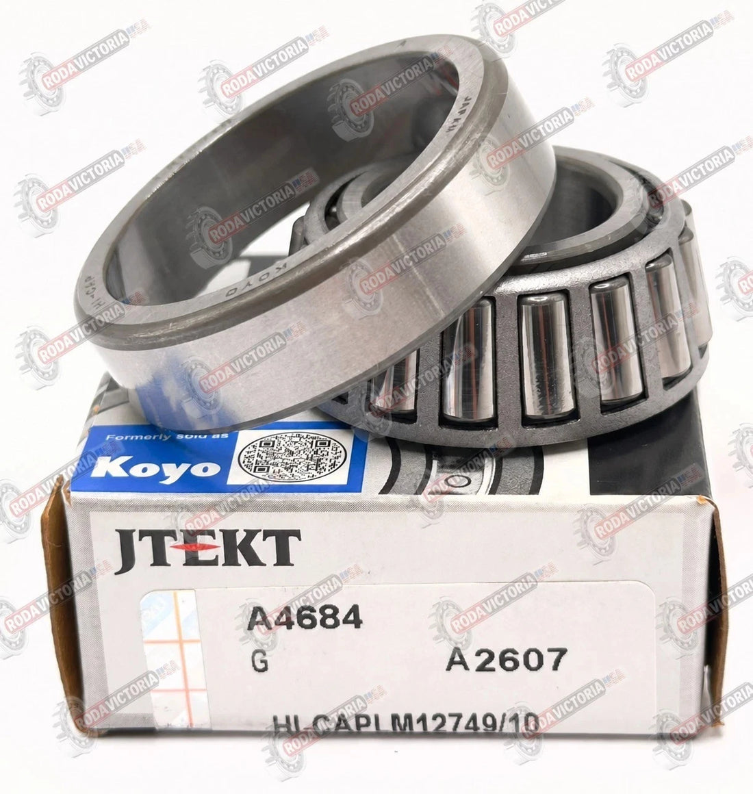 Koyo Japan LM12749 LM1271010 SET12 Tapered Roller Bearing 21.98x45.23x16.63 mm
