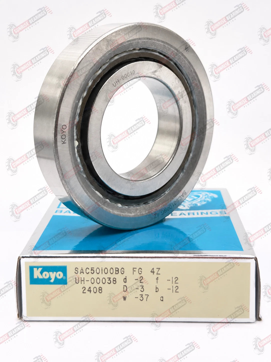 KOYO SAC50100 BG Ball Screw Support Bearing 60° 50x100x20 mm