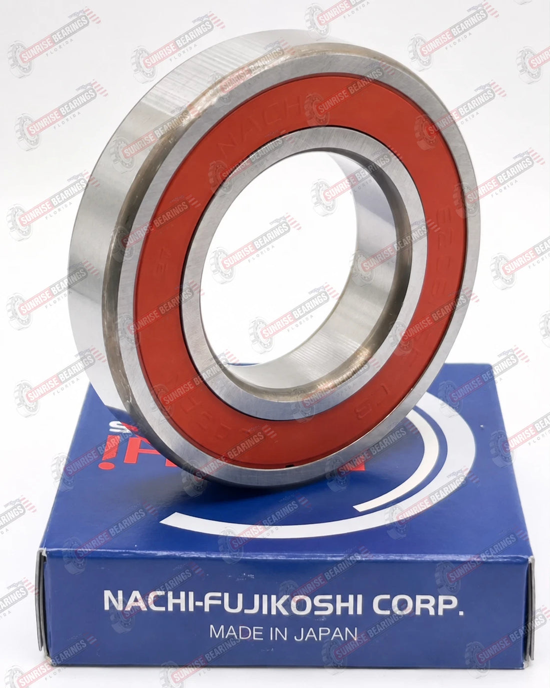 Nachi Japan 6209 2NSE C3 Deep Groove Ball Bearing, Rubber Sealed 45x85x19 mm
