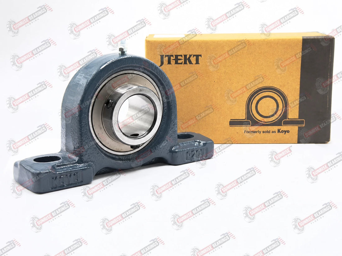 KOYO UCP207-21 J Pillow Block Bearing Unit Cast Iron Housing 1-5/16" Bore