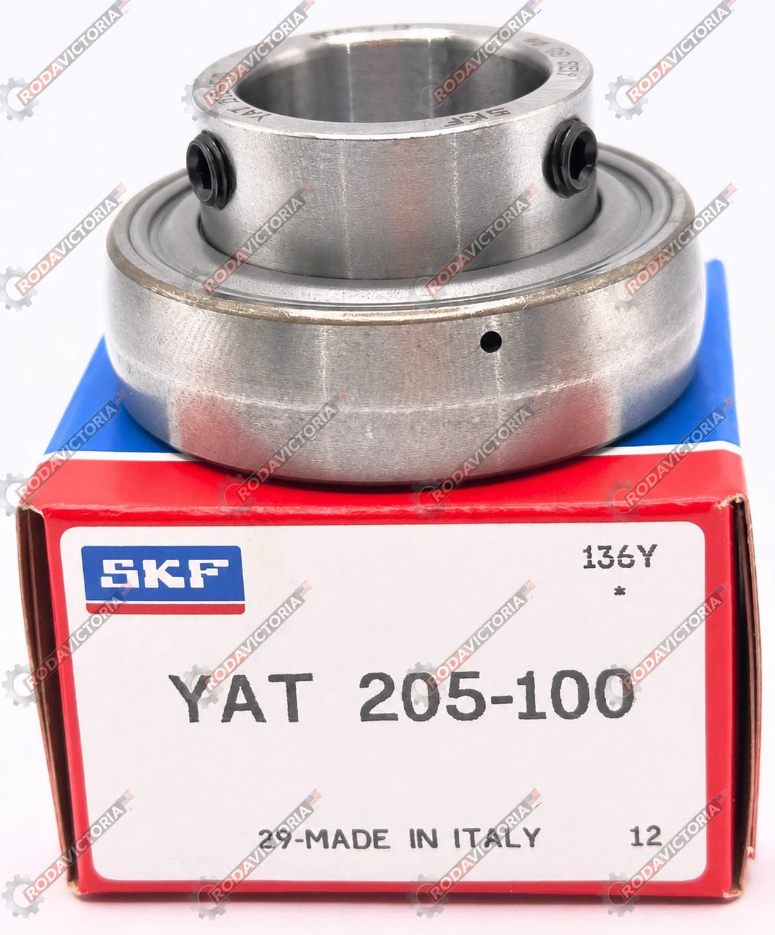 SKF YAT205-100 Insert Ball Bearing 1" Bore GAY100 NPP-B-AS2/V 25.4x52x27.2 mm