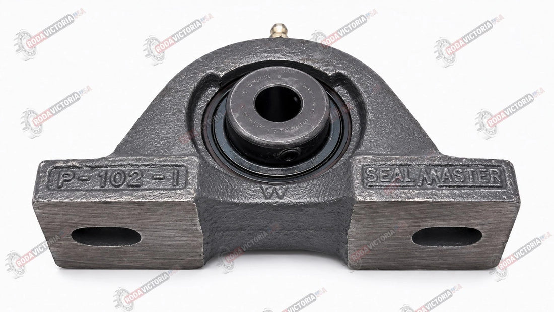 Sealmaster NP8 Housing and Bearing Assembly 1/2" Bore