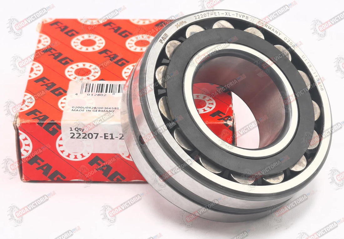 FAG 22207 E1 XL TVPB C3 Spherical Roller Bearing Tapered Bore 35x72x23 mm