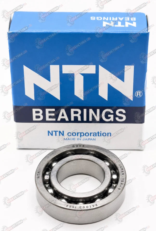 NTN 6904 C3 Deep Groove Ball Bearing Open, No Seals 61904 C3 20x37x9 mm