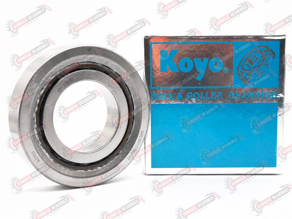 KOYO SAC50100 BG Ball Screw Support Bearing 60° 50x100x20 mm
