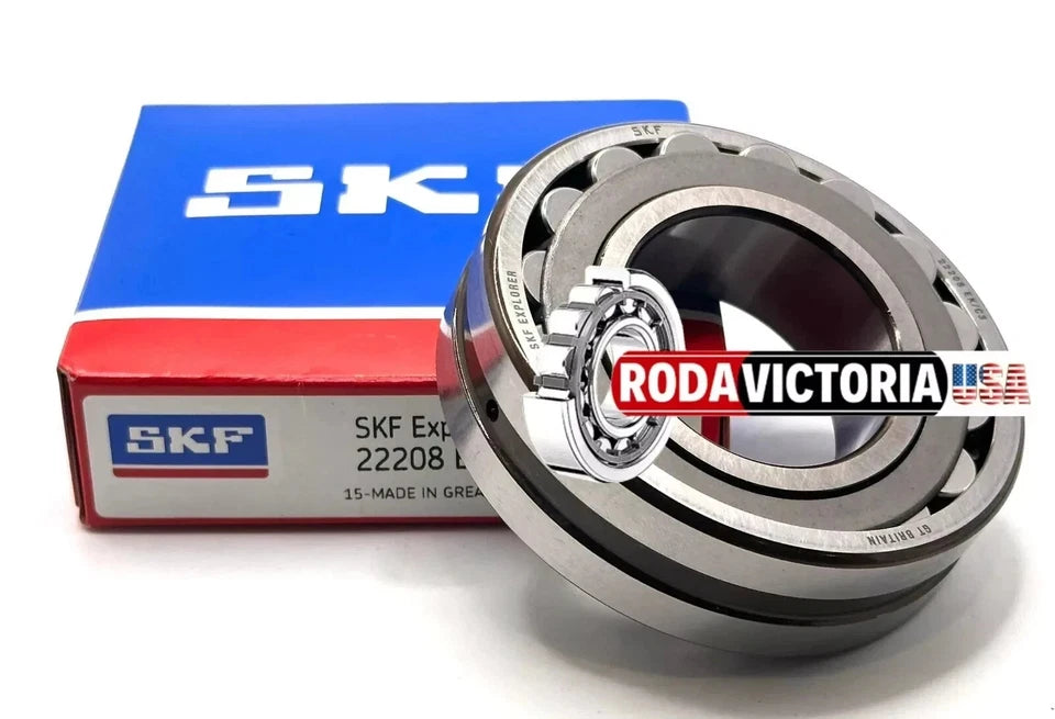 SKF Explorer 22208 E C3 Spherical Roller Bearing 40x80x23 mm