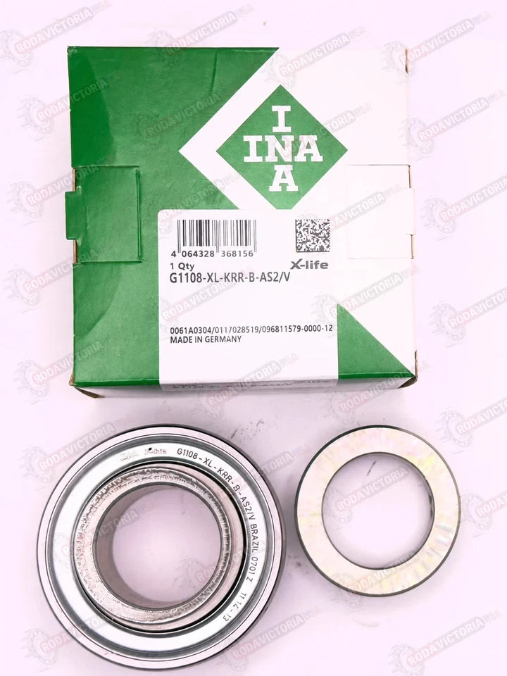 INA G1108 KRR B AS2/V Insert Ball Bearing 1-1/2" Bore YEL208-108 38.1x80x56.5 mm