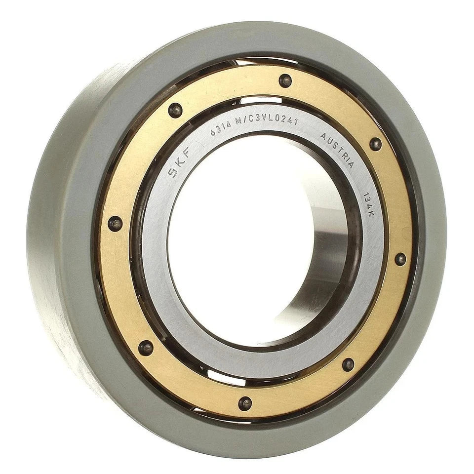 SKF 6314 M C4 V L0241 Deep Groove Ball Bearing, INSOCOAT 70x150x35 mm