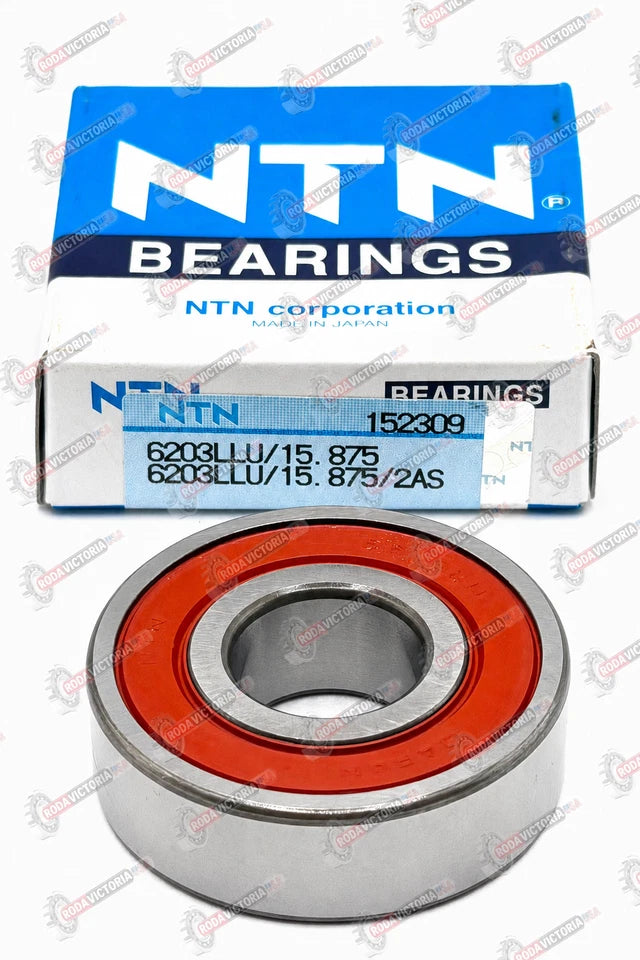 NTN 6203/15.875LLU Deep Groove Ball Bearing 6203 5/8" 2RS 15.88x40x12 mm