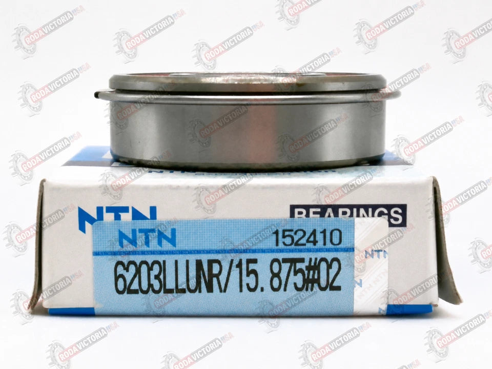 NTN 6203 LLU NR/15.875 Deep Groove Ball Bearing 6203 5/8" 15.875x40x12 mm