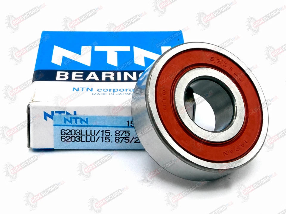 NTN 6203/15.875LLU Deep Groove Ball Bearing 6203 5/8" 2RS 15.88x40x12 mm