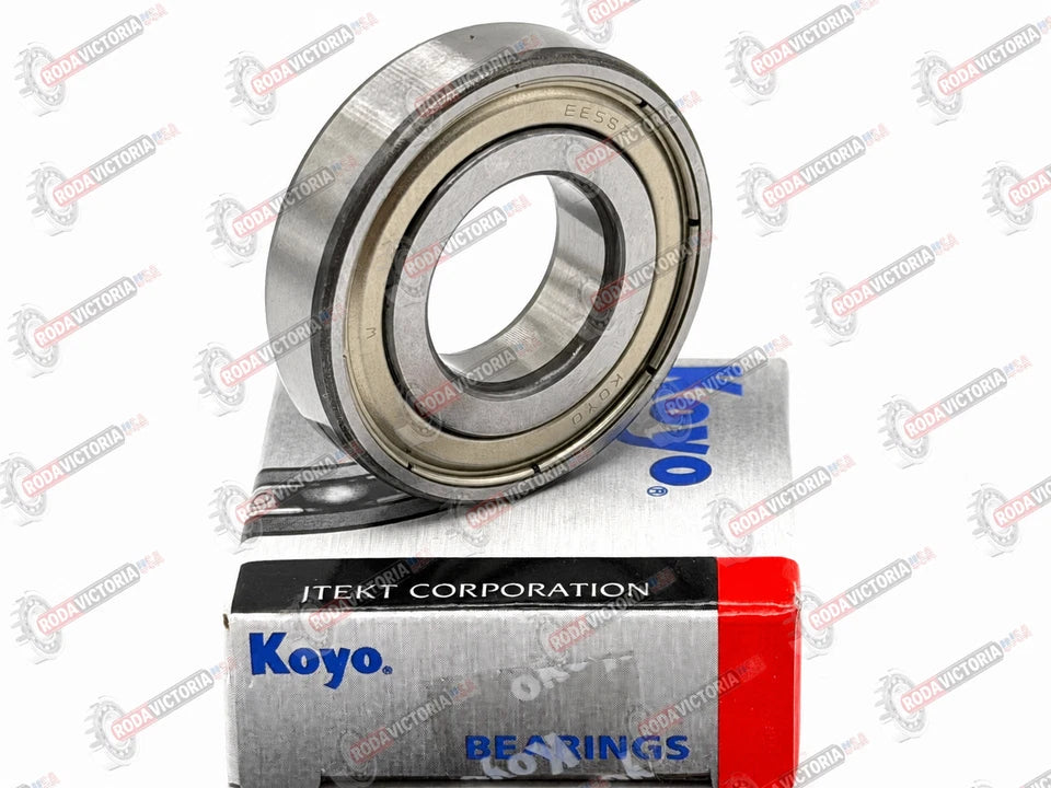 Koyo EE5 SZZ R10 ZZ Deep Groove Ball Bearing, Shielded 5/8”x1 3/8”x11/32” mm