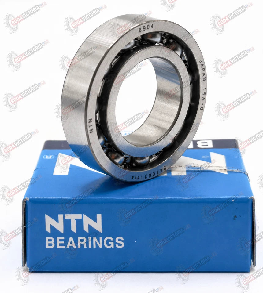 NTN 6904 C3 Deep Groove Ball Bearing Open, No Seals 61904 C3 20x37x9 mm