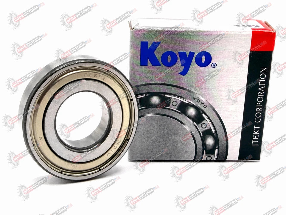 Koyo EE5 SZZ R10 ZZ Deep Groove Ball Bearing, Shielded 5/8”x1 3/8”x11/32” mm
