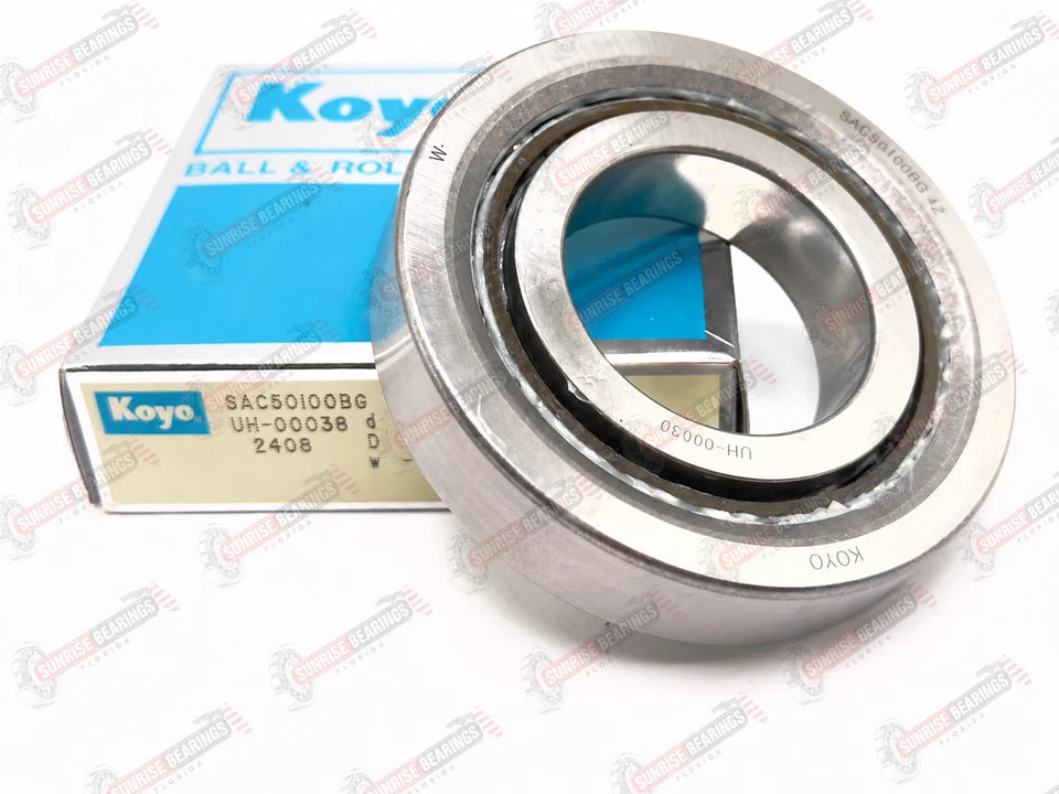 KOYO SAC50100 BG Ball Screw Support Bearing 60° 50x100x20 mm